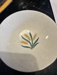 11VINTAGE Saucers Homer Laughlin Royal Harvest Wheat Pattern, Produced 1950. Fixed Price $9.00.