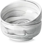 Malacasa Large Soup Bowls Set, 44 Oz (7") Salad Cereal Of 2,MARBLE. Fixed Price $41.39.