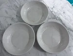 Qty (3) Mikasa Italian Countryside China KT058 Serving Bowls Hairline Cracks-. Fixed Price $19.99.