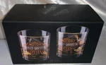 Harley Davidson Bar & Shield Double Old Fashioned 10 Oz Glasses Set - New In Box. Fixed Price $29.99.