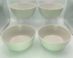 Ikea Cereal Soup Bowls Lightgray Matte Finish 12011 Stoneware Set Of 4. Fixed Price $26.99.