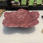 Retired John Derian Target 12.25"X12.75" Cabbage Stoneware Serving Bowl Purple. Fixed Price $30.00.