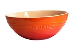 Le Creuset Large Stoneware Multi Bowl 3.1 Qt. Liter Flame. Fixed Price $44.99.
