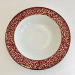 Mikasa Parchment Red China 3471 Soup Cereal Bowl 8 1/4" Replacement Dishes. Fixed Price $29.95.