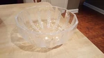 Lalique Crystal Ceres Bowl With Wheat Pattern French Art Glass. Fixed Price $299.99.
