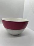 Kate Spade Lenox Sadie Street Blush Cereal Soup Bowl Bright Pink White Gold. Fixed Price $16.03.