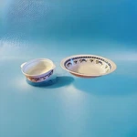 Melamine Ware Bowls Set Of Grapes Ivy 12 X 8.5 Serving Dish 6.25 Round. Fixed Price $5.49.