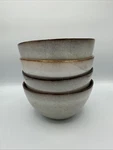 Set 4 Bambeco Farmstead Stoneware Cereal Bowl Soup Dinnerware Bisque Col. Fixed Price $145.00.
