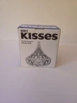 Glass Crystal Hersheys Kiss Shaped Shannon Candy Dish Trinket With Lid Clear New. Fixed Price $11.99.