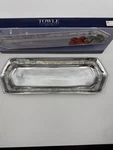 Towle Silversmiths Aluminum Mother Of Pearl Inlay 15 Serving Bread Tray. Fixed Price $20.00.