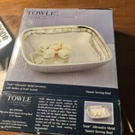 Towle Silversmiths Mother Of Pearl Inlay Bowl. Fixed Price $7.00.