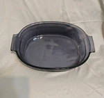 Vtg Pyrex Amethyst Purple Glass Qt Casserole Dish Oval Handles #702 Rare. Fixed Price $32.82.