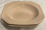 Vtg. Set Of Mikasa China English Chintz Rose Gray Rimmed Soup Bowl NH3-1021. Fixed Price $24.00.