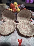 Floral Lace 7.5 Temptations Bowls Set Of 4. Fixed Price $40.00.