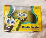 Nib! Culturefly Spongebob Ramen Noodle Bundle Bowl, Spoon & Chopsticks Gift Set. Fixed Price $19.95.