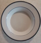 Dansk Concerto Allegro Blue 8 3/4" Soup Bowls Euc. Fixed Price $14.99.