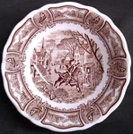 4 Americana Soup Bowls J & Meakin Ironstone - England 6.5". Fixed Price $10.95.