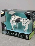 Mini Robopet Wind Up Robot Dog Toy Silver No Batteries 8196 New Box. Fixed Price $14.87.
