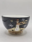Certified International Susan Winget Twilight Snowman Bowl. Fixed Price $12.00.