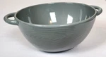 Temptations By Tara New Woodland Gray 2 Quart Ceramic Wok Bowl With Handles. Fixed Price $25.99.