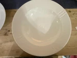 Lenox Spyro 9" Rimmed Soup Bowls Excellent. Fixed Price $89.99.