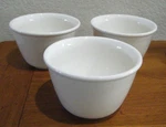Set Of 3 Crate & Barrel White Porcelain Soup Cereal Bowl Rolled Rim. Fixed Price $29.00.