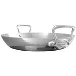 Mauviel M'elite Hammered 5-PLY Paella Pan Cast Stainless Steel Handles, 13.8-IN. Fixed Price $315.00.
