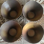 Zak Designs Four (4) Melamine Organica Metallic Individual Bowls. Fixed Price $38.11.