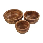 Fitz & Floyd And Caleb Acacia Wood Salad Serve Bowls Set Of 5302426. Fixed Price $173.00.