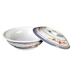 Thunder Group 8010 Melamine Serving Bowl With Lid 75 Oz 10" Four Color Options. Fixed Price $22.15.