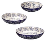 Temp-tations Floral Lace Of Shallow Nesting Bowl Set-blue H485032 New. Fixed Price $42.49.