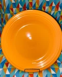 New Fiestaware 10.5" Tangerine Orange Retired Dinner Plate. Fixed Price $23.99.