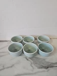 Alessi For Delta Porcelain Bowl Aqua Blue 2.5 Airline #044207689 Set Of. Fixed Price $20.00.