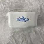 Corningware 1/3 Qt Casserole Blue Cornflower Pan P-4-B No Lid Vintage. Fixed Price $18.00.