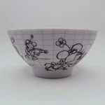Disney Minnie Mouse Bowl For Soup Cereal Rice Sketchbook Collection By Zrike Nwt. Fixed Price $12.99.