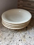 Vietri Cucina Crema Salad Side Pasta Plates (deep) Bowls Italy Rustic Set 4 8.5. Fixed Price $59.00.