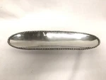 Mcm 14 Michael Aram Molten Oval Dish Bowl Tray Stainless Steel Signed Sticker. Fixed Price $32.00.
