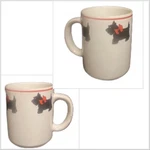 Cook Line Paris Mug Scottish Terrier Scottie Dog Puppy Red Bow Coffee Tea Cup. Fixed Price $8.00.