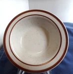 Bowl Speckled Brown Restaurant Ware, Rego C610-21 Lines Sauce Dip. Fixed Price $5.24.