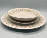 Ashley Overseas Eternal Love China 3-PC Dinner, Salad & Soup Bowl Vintage. Fixed Price $15.00.