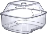 Prodyne Acrylic Flip Salad On Ice Bowl With Lid, 10", Clear. Fixed Price $41.05.