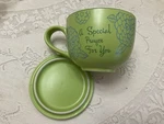 Abbey Press Special Prayer For You Coffee Soup Cup Mug With Lid/coaster Nib. Fixed Price $14.00.