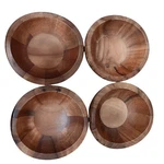 Nambe Braid Salad Bowls, Set Of 4. Fixed Price $24.99.