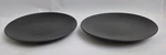Furio Home Thailand Matte Black Salad Dessert Plate 8.5" Set Of Two. Fixed Price $23.97.