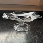 Juliska Amalia Wavy Studded Fluted Compote/candy Dish With Stand Glasswear. Fixed Price $76.99.