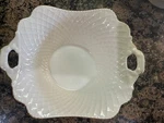 Home Beautiful Vermeil TY001, Petite Bone China, White With Gold Rim Bowl. Fixed Price $10.99.