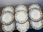 Set Of Mikasa Intaglio Garden Harvest Rimmed Soup Pasta Salad Bowls CAC29. Fixed Price $28.00.