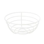 Spectrum Euro White Wire Fruit Basket For Kitchen Countertop Storage, Sturdy Ste. Fixed Price $26.18.