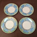 4 Victoria & Beale Forbidden Fruit Porcelain 6 Saucer Bread Dessert Plates. Fixed Price $24.87.