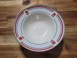 3 Enamelware Bowls Targets American Picnic Metal Soup /cereal Nautical Theme. Fixed Price $19.99.